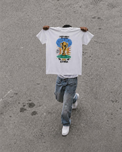 Camiseta Campeones del Mundo España 2026